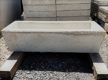 concrete feeding trough by Precast Concrete Dunedin