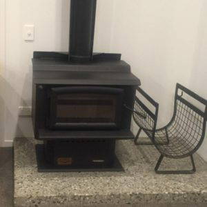 polished concrete fire hearth by precast concrete dunedin nz