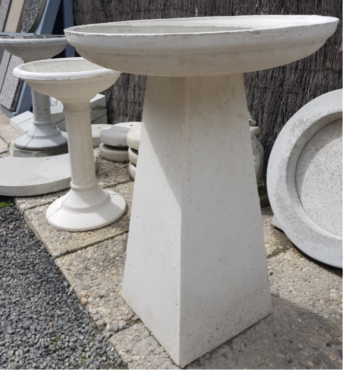Large Concrete Bird Bath