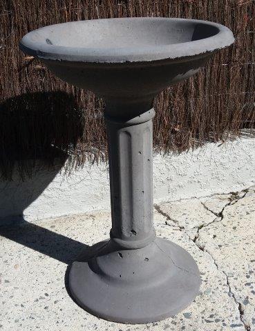 Small Concrete Bird Bath
